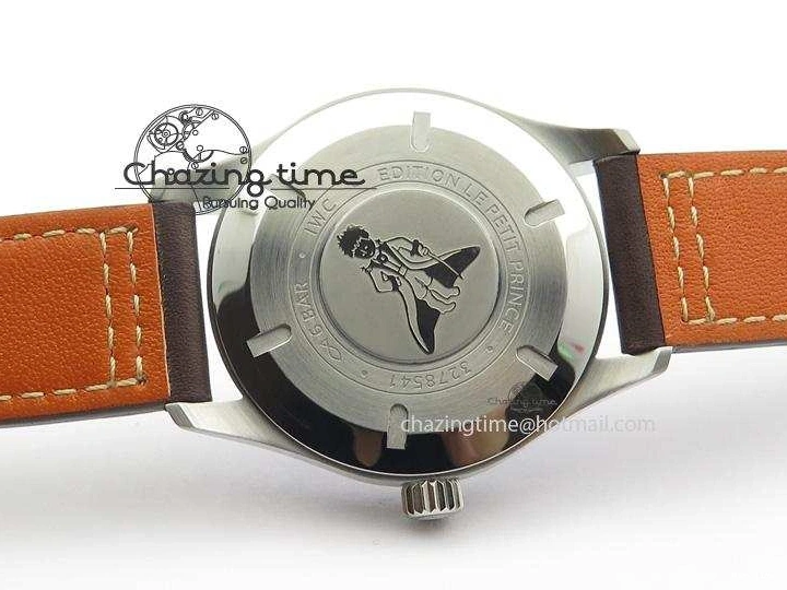 MIROTIME 0223 Mark XVIII Le Petit Prince IW327004 SS Mk Maker Best Edition Blue Dial On Brown Leather Strap A TimelessDesign 7296